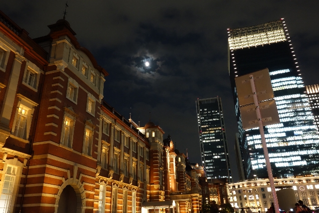 東京駅イルミネーションの画像