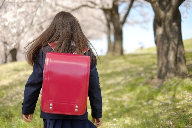 小学生入学の画像